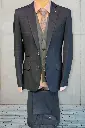Dublin Navy Blue Check 2pc Suit