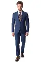 Wells Blue 2pc Slim Fit Suit