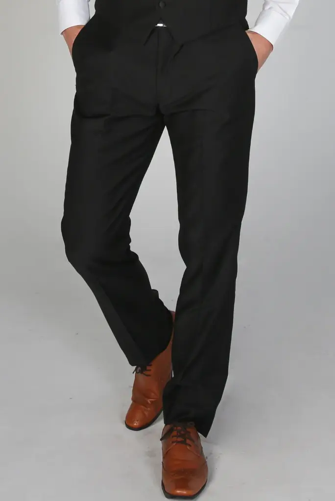 Trousers Harry Black Slim Fit (30)