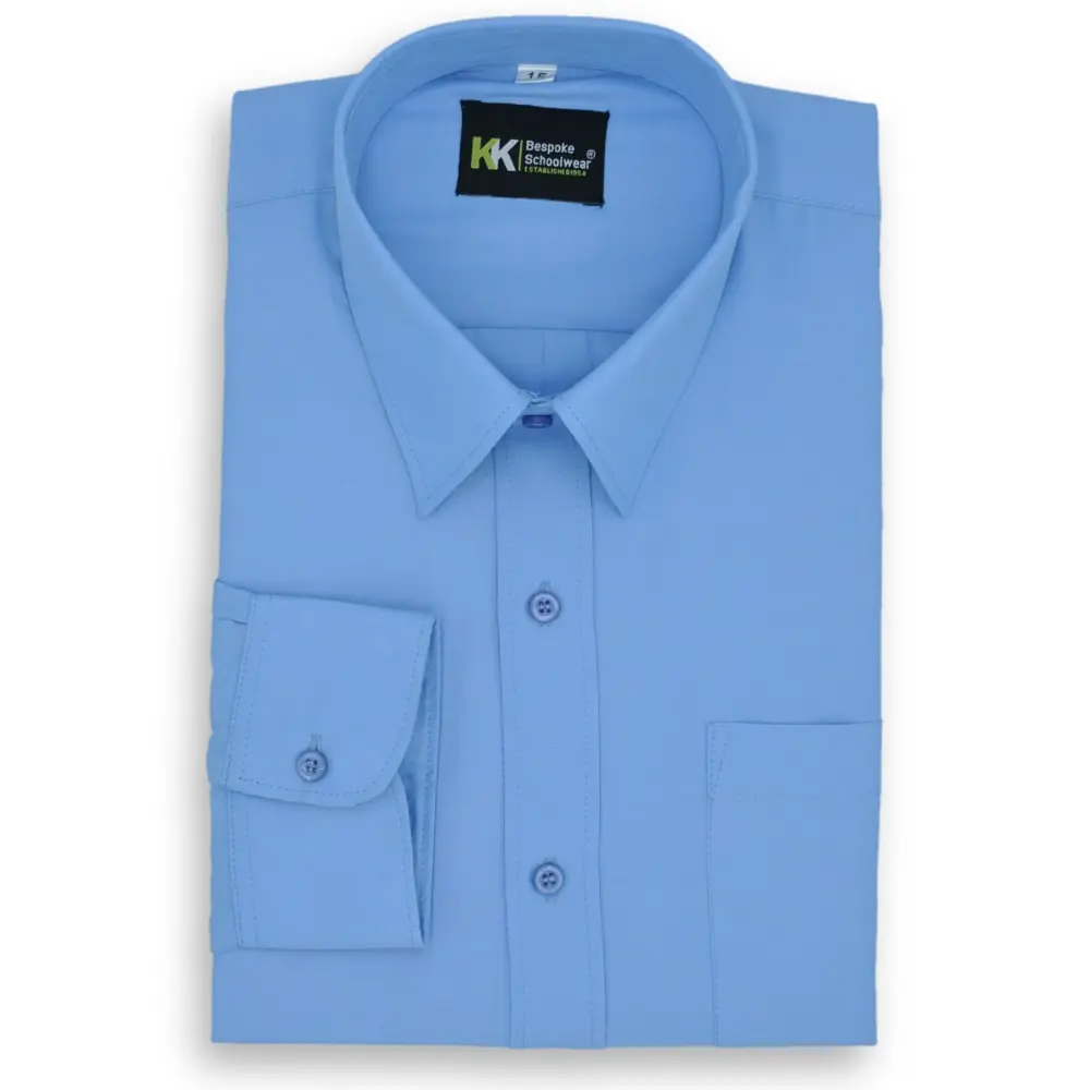 Shirt Boys Blue -senior (13.5)