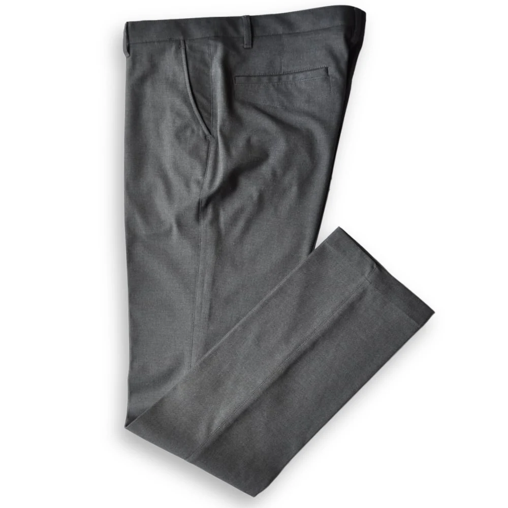 Grey Boys Trousers Skinny Fit Stretch