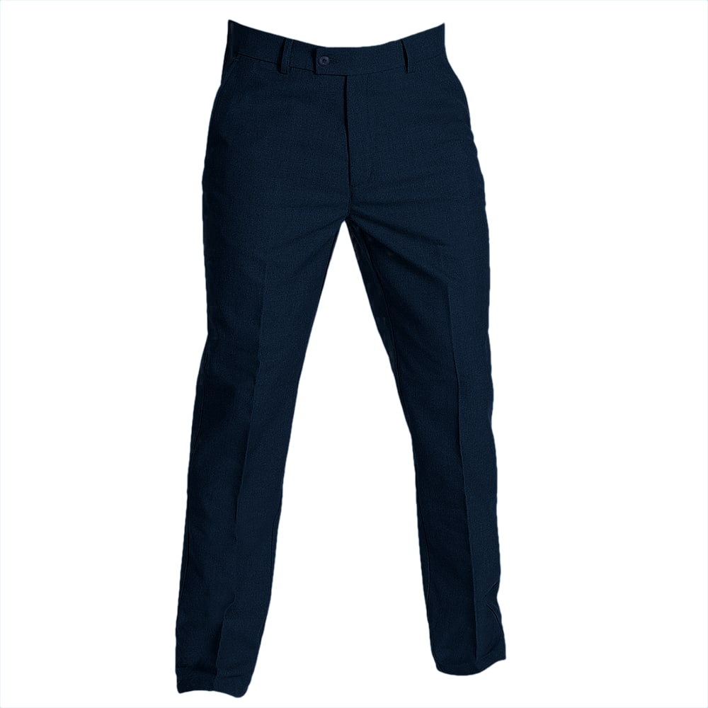 Trousers Boys Slim (34"Long) Navy (30)