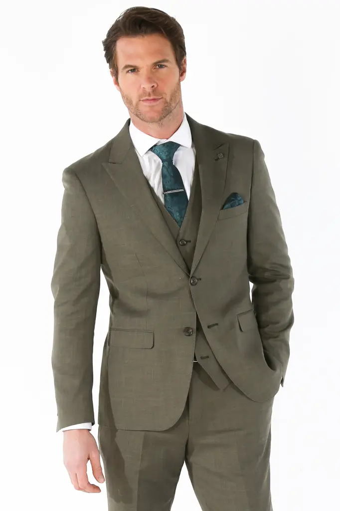Layton Sage 3pc Slim Fit Suit