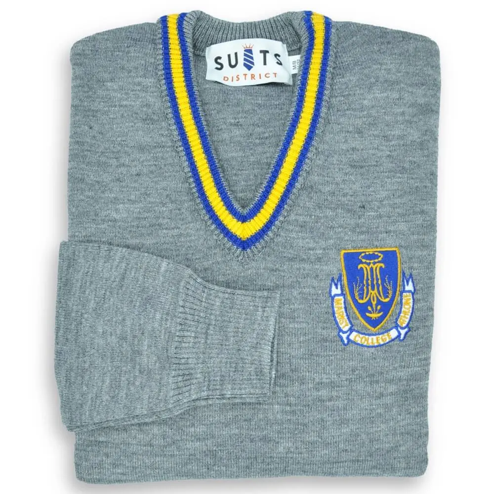 Marist V-Neck Pullover -size XL/44 [CLEARANCE]