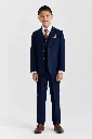 Paul Boys Navy 3pc Suit