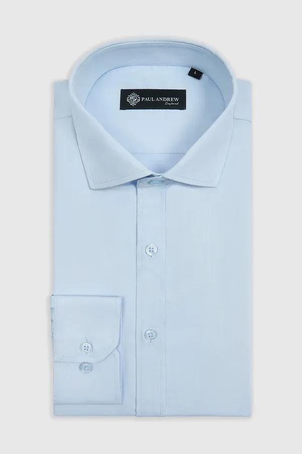 Mens Blue Navy Geo Tapered Shirt 82198