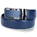 Belt Navy Blue Leather 02