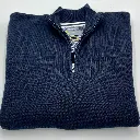 Navy 1/4 Zip Jumper