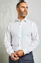 Mens White Slim Fit Shirt Non-Iron 4500