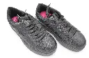 School Shoes T001A Black Laces (3-5)