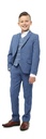 Luis Boys 3pc Suit - Light Blue