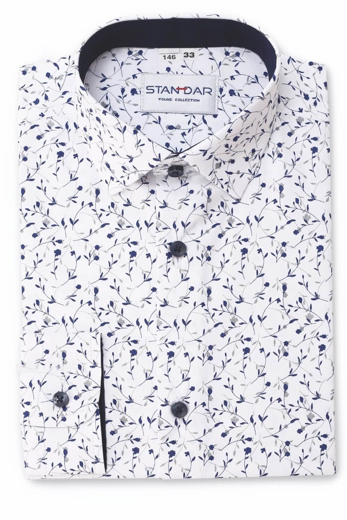 Boys Shirt M5 (122 (Regular Tapered))