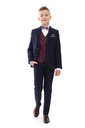 Felix B Boys 3pc Suit - Navy