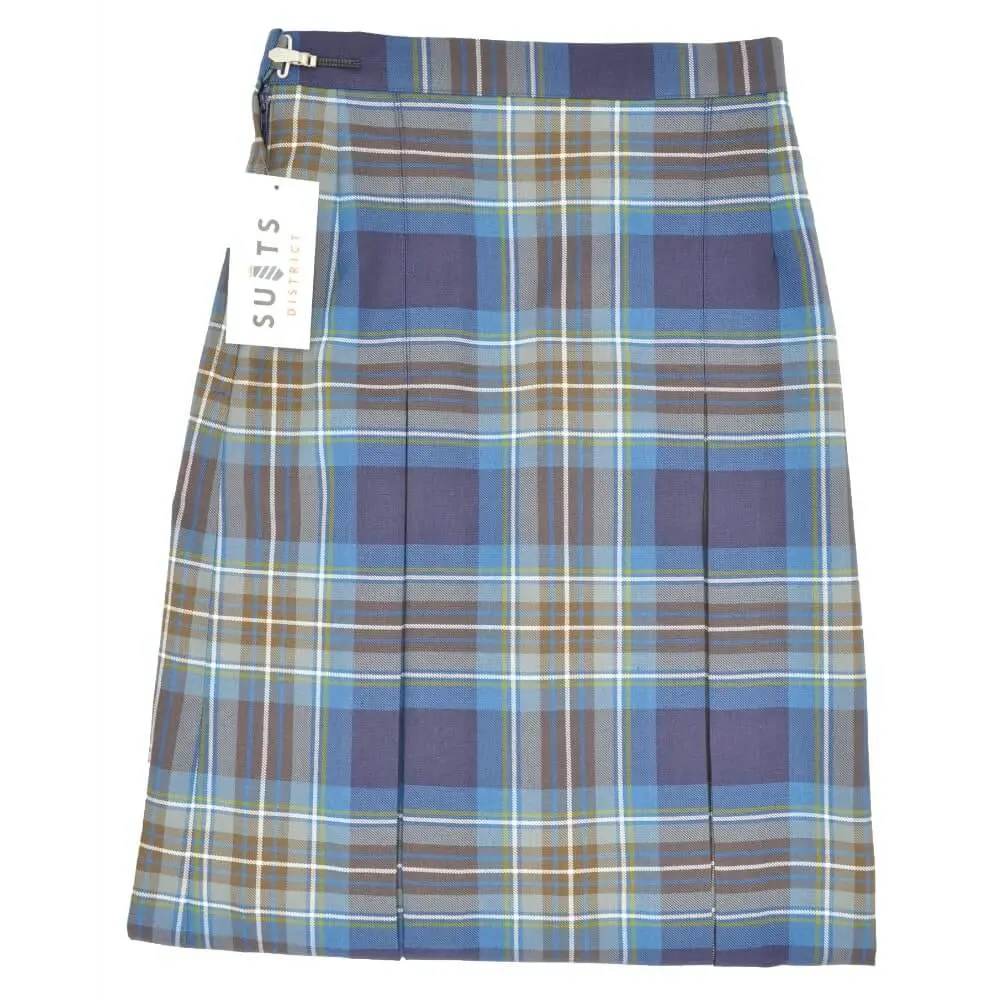 Colaiste Chiarain Check Skirt (28-38) (28)