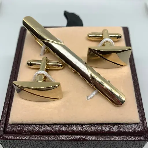 Cufflinks + Tie Clip CU2001