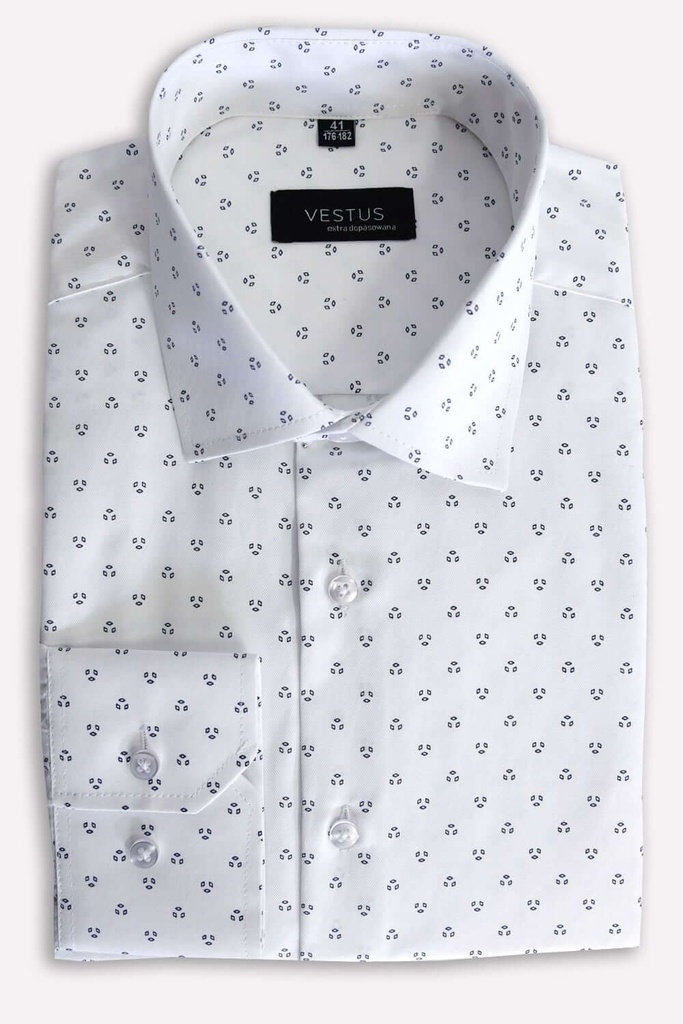 Mens White Shirt Slim Fit KR1131